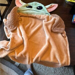 Baby Yoda Hooded Blanket